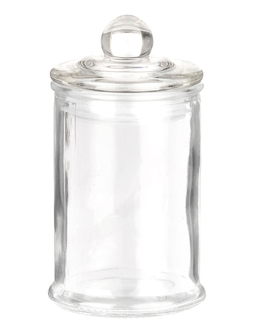 Malá skleněná dóza na bonbóny 12 x 5 cm