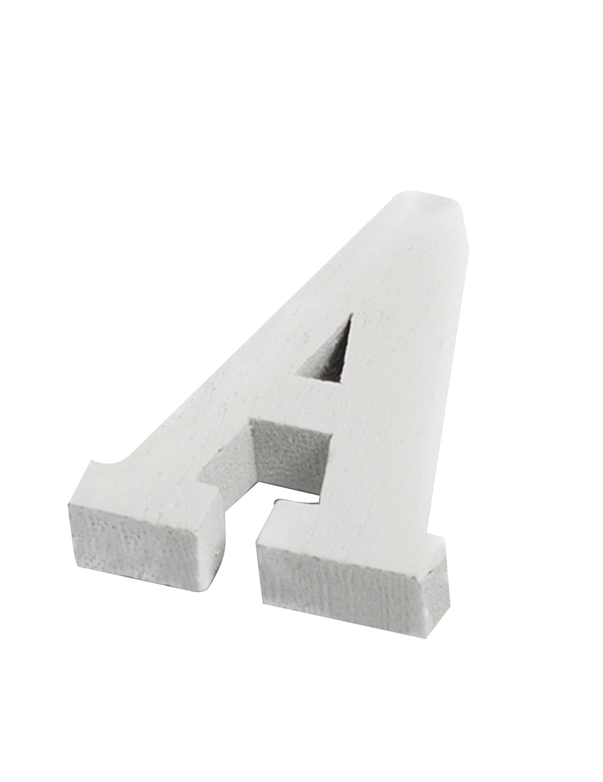 Lettre a en bois pour déco mariage blanc