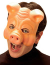 Demi-masque cochon pour adulte rose