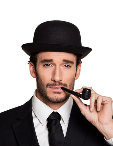 Pipe pour adulte noire de 15 cm