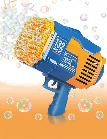 Pistolet à Bulles de Savon Bleu