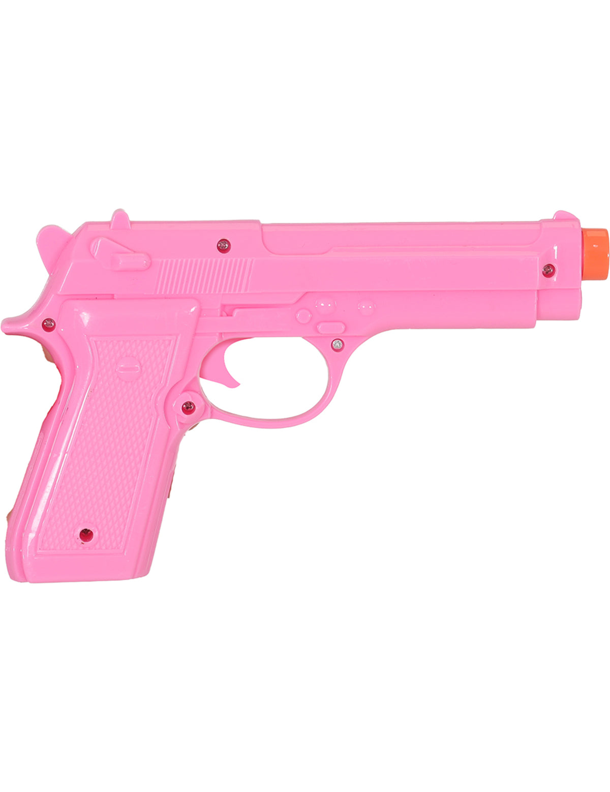 Růžová plastová pistole 23 cm