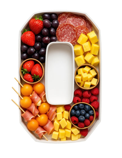 Kartonový zásobník na aperitiv číslo 26 x 20 cm na číselný dort