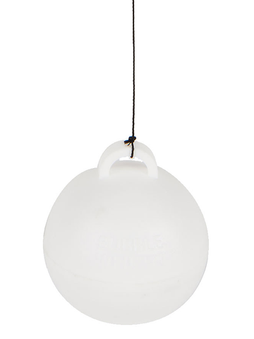 Bílý héliový balónek o hmotnosti 35 g