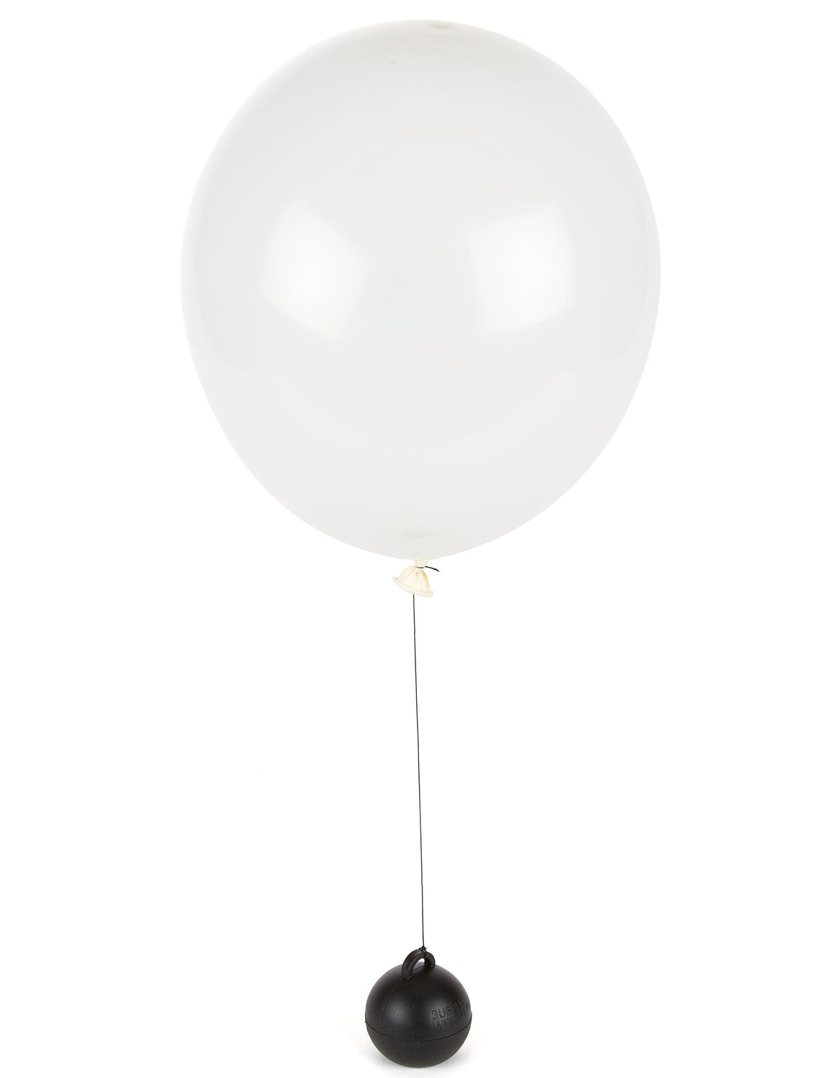 Mise en situation du poids pour ballon hélium pour décoration
