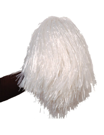 Metalicky bílá bambulka