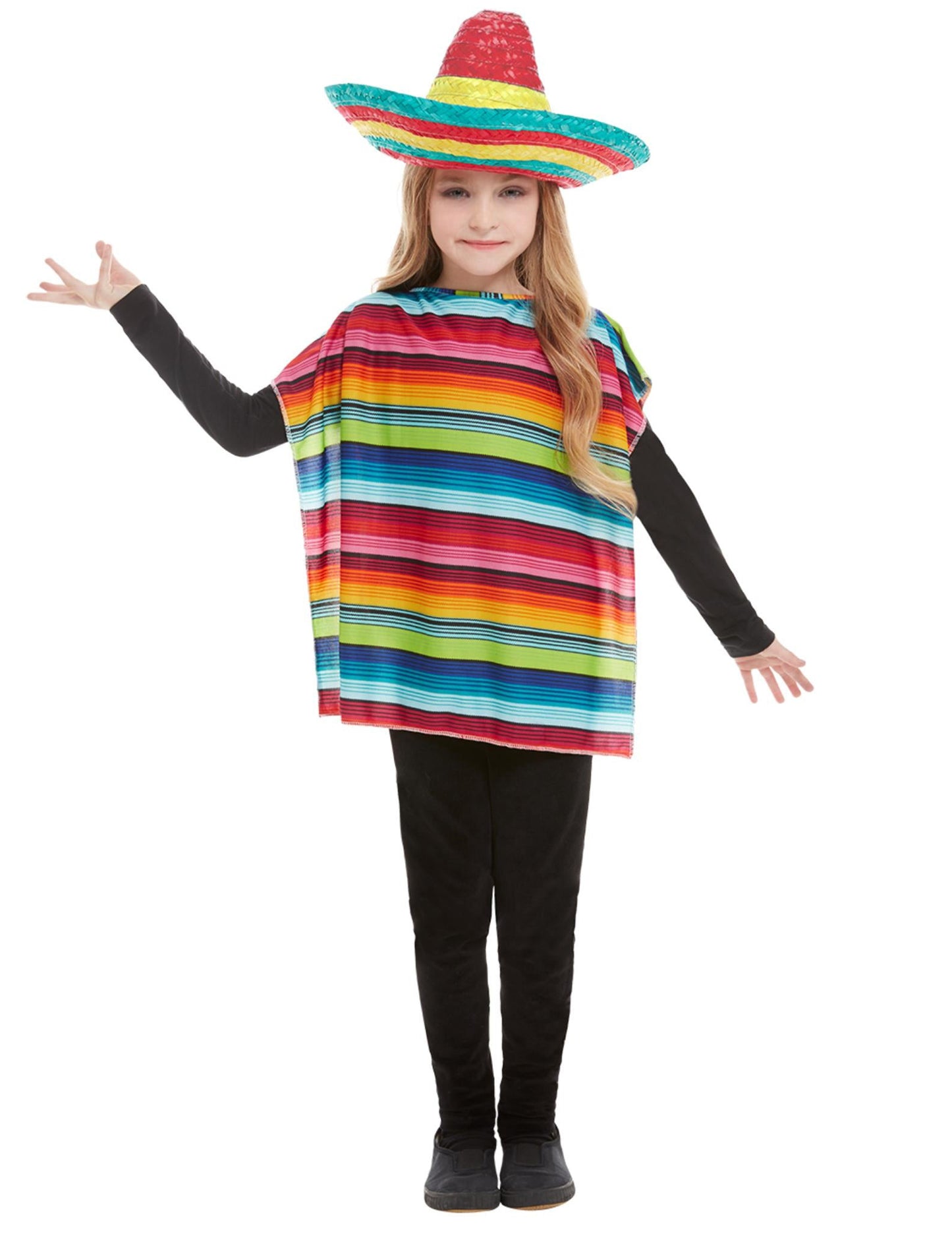 Mexické dítě Poncho a Sombrero