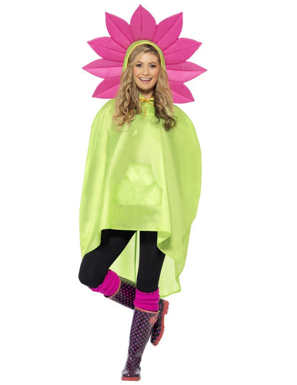 Blumen-Poncho für Erwachsene