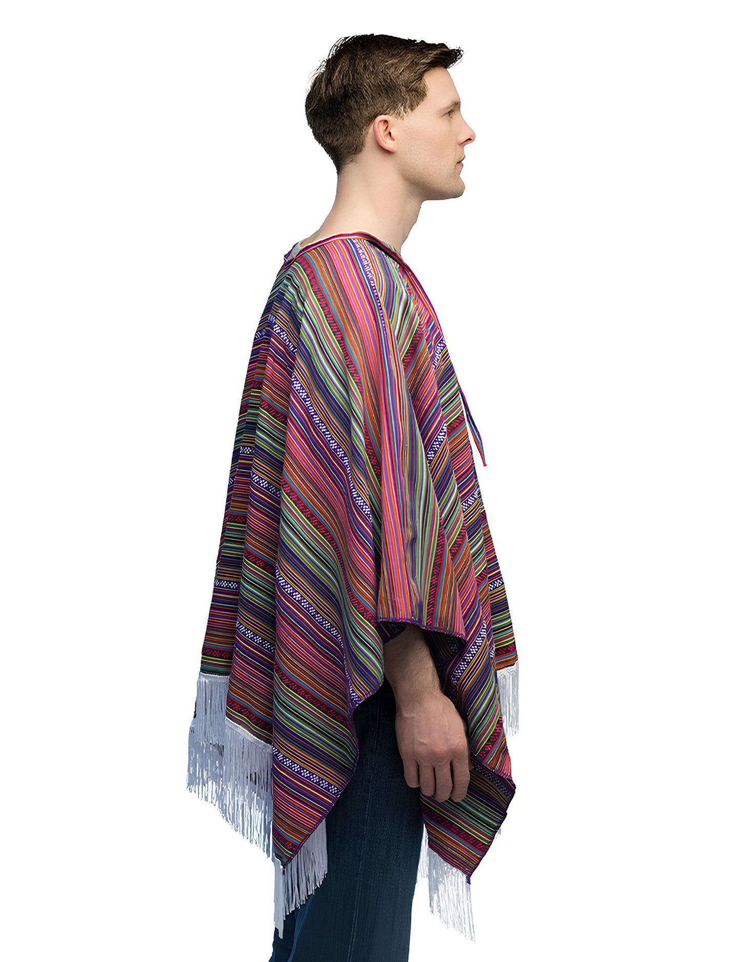 Vícebarevné pončo Luz