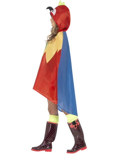 Pončo papoušek pro dospělé 