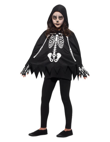 Dětské kostýmové pončo kostra 