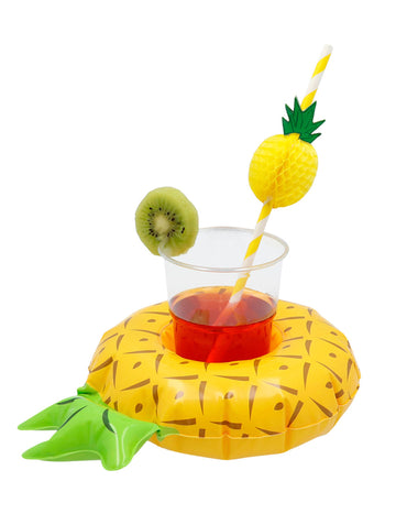 Porte-gobelet gonflable ananas