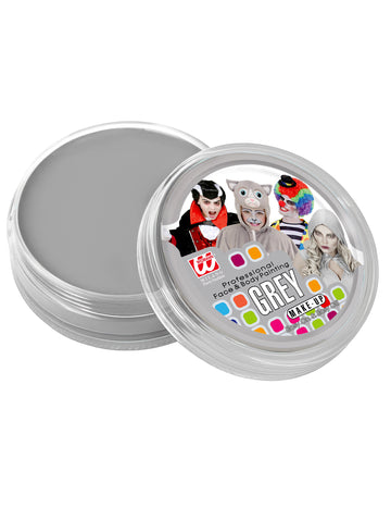 Profesionální šedá kelímek na make-up 25g