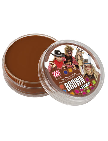 Profesionální hnědý vodní make-up 25g