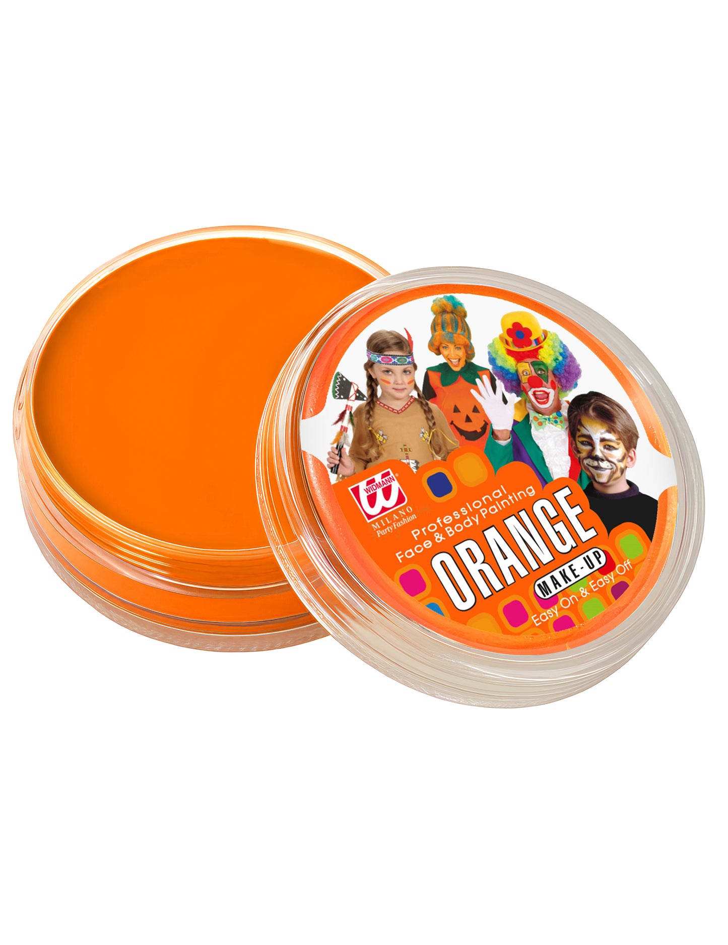 25g oranžová profesionální kelímek na make-up