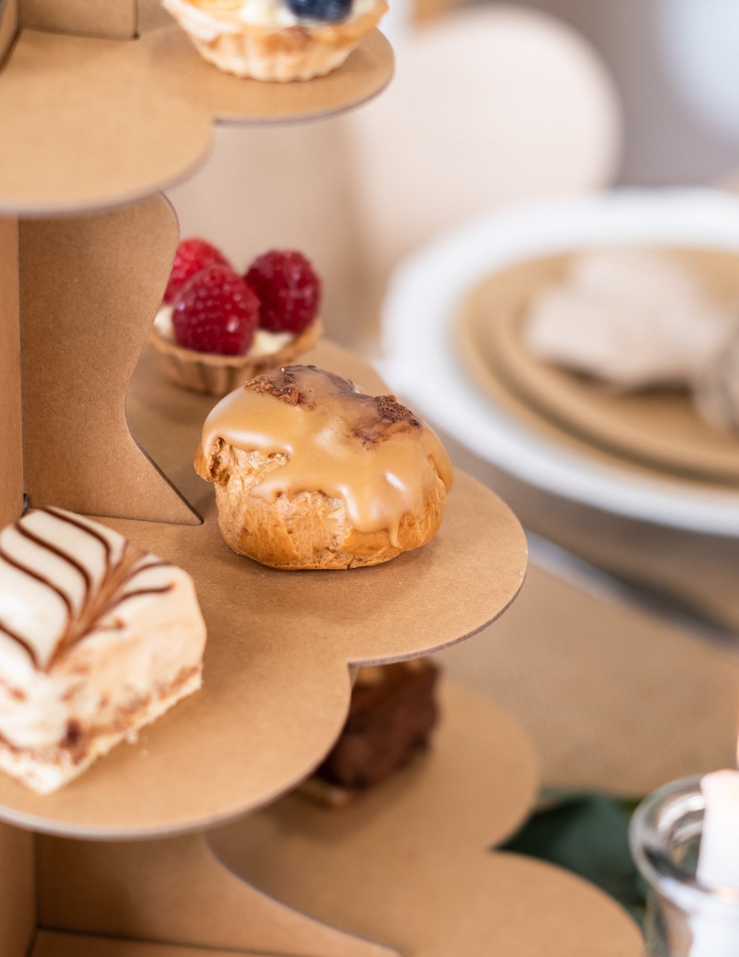 3-vrstvý kraftový kartonový košíček