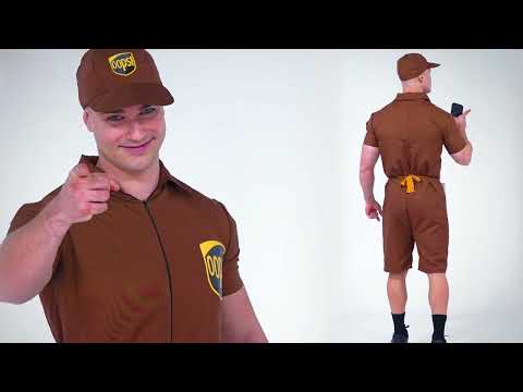 Déguisement livreur spécial Oops adulte