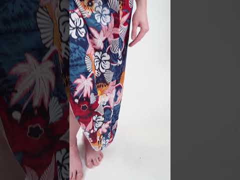 Déguisement touriste hawaïenne femme