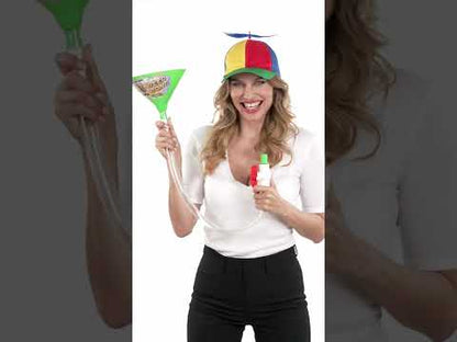 Zelený pivní trychtýř