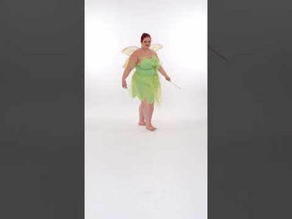 Dámský kostým zelené víly pro větší velikosti