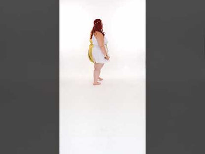 Dámský kostým římské bohyně s pláštěm pro větší děti