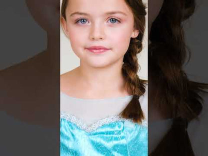 Klasický dívčí kostým Sněhové královny Elsy