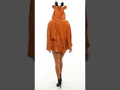 pončo pro dospělé sobů