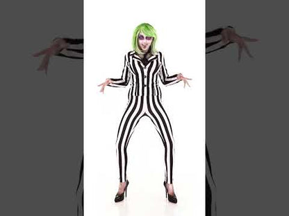 Dámský kostým ubohého pruhovaného ducha