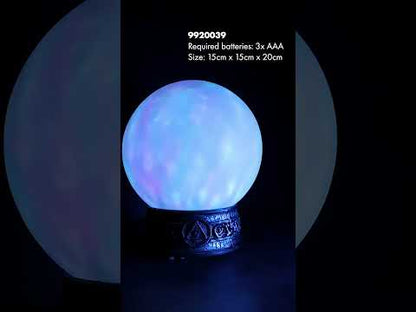 Animovaná křišťálová koule 15 cm 15x cm 20x cm