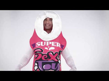 Vtipný kostým s erotickou hračkou pro dospělé