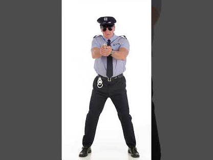 Pánský modrý kostým policisty