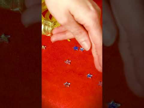48 étoiles miroir argentées 1 cm confettis de table