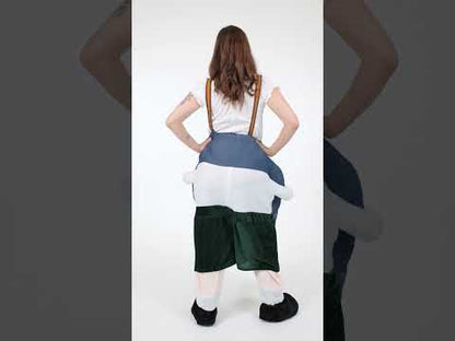 Déguisement à dos de bavarois adulte