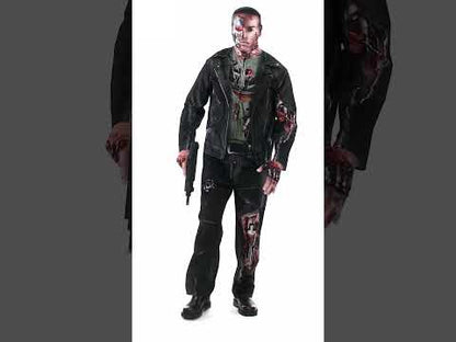 Celovečerní kostým kyborga pro dospělé