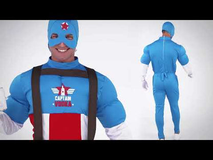 Humorný kostým pro dospělé Kapitán Vodka
