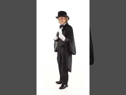 Černý plášť pro děti 60 cm