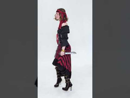 Luxusní dámský pirátský kostým