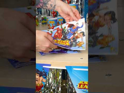 20 papírových ubrousků Justice League™ 33 x 33 cm