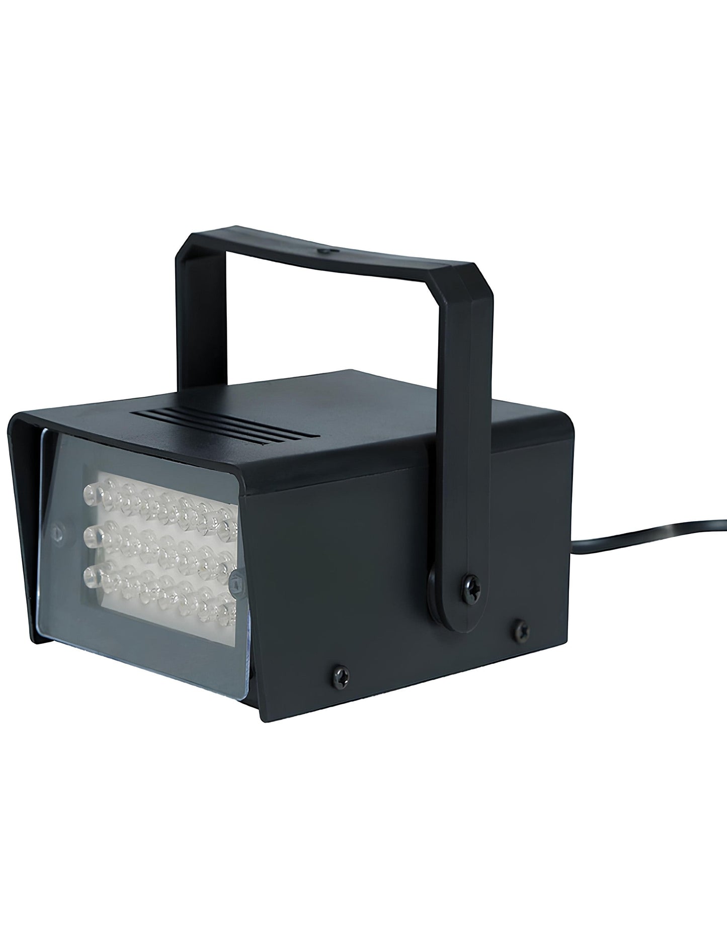 Vue de trois-quarts du projecteur lumière Flash stroboscopique