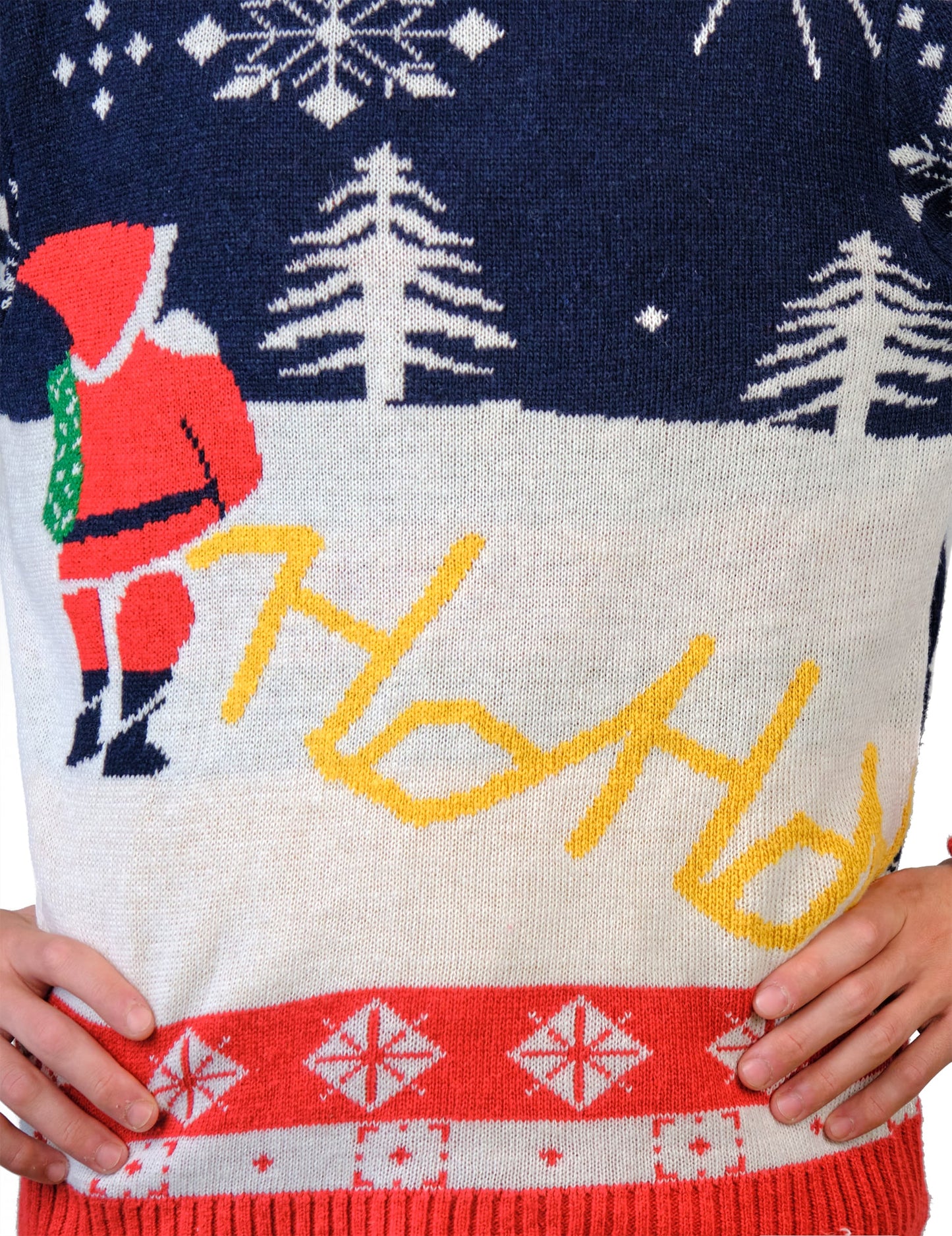 Pull de Noël avec Père Noël adulte