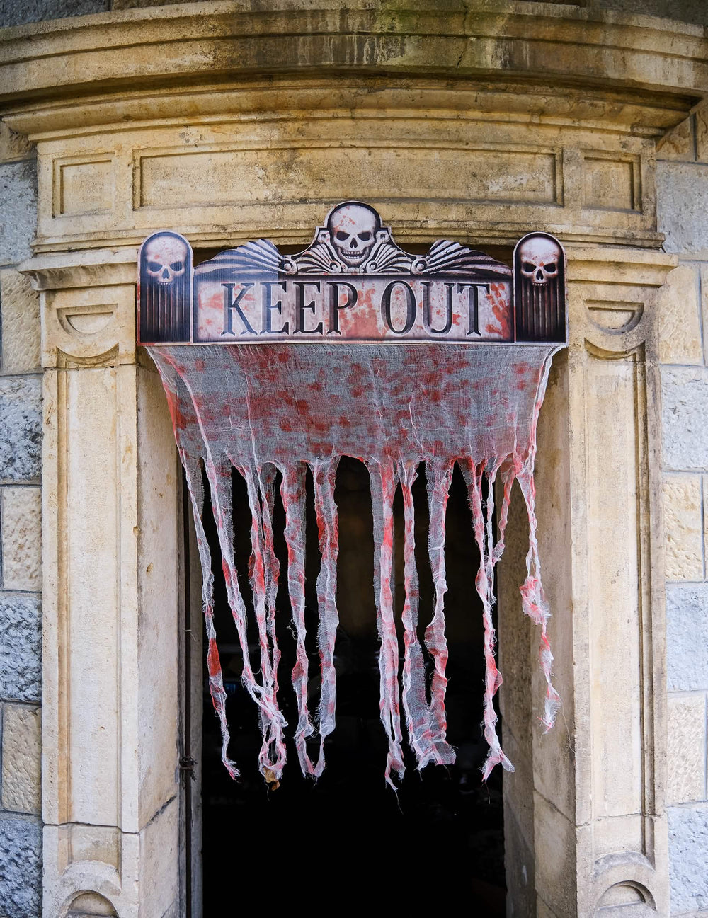 Přehled dveřního závěsu halloween