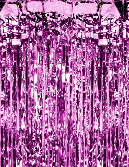 Détail de la texture scintillante du rideau scintillant à frange pour décoration