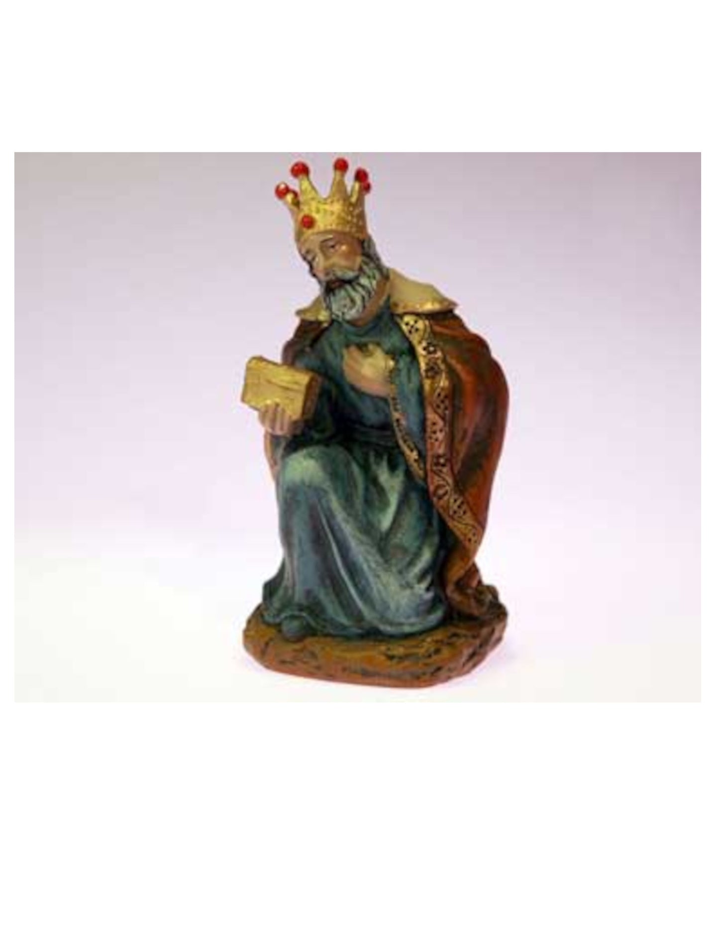 Magi King Melchior v resinu 14 cm pro školku