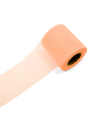 20 metrová role broskvového tylu