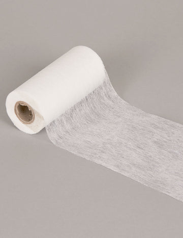 Bílá role netkané textilie 10 cm x 10 m