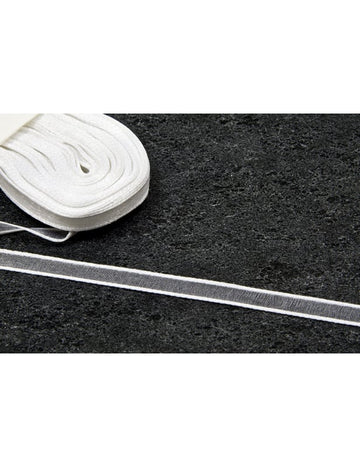 10m bílá organzová stuha