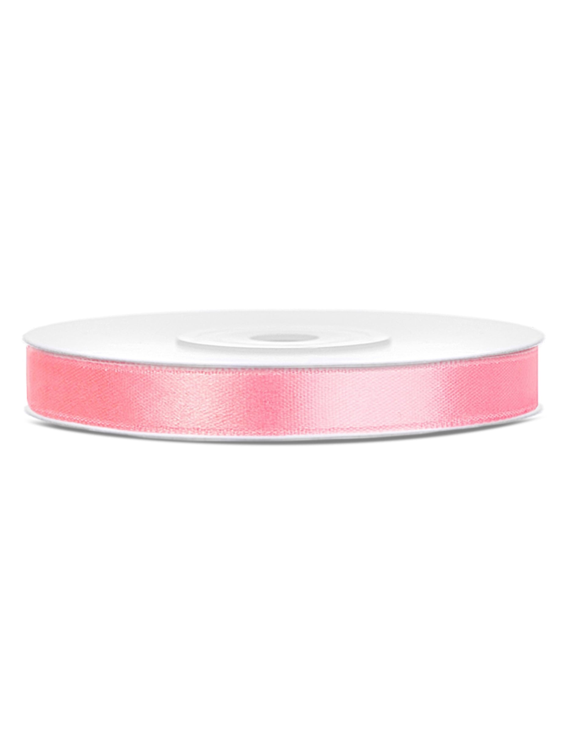 Ruban en satin rose