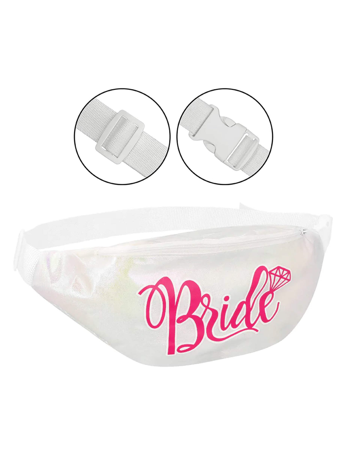 Bílá ledvinka Bride pro dospělé