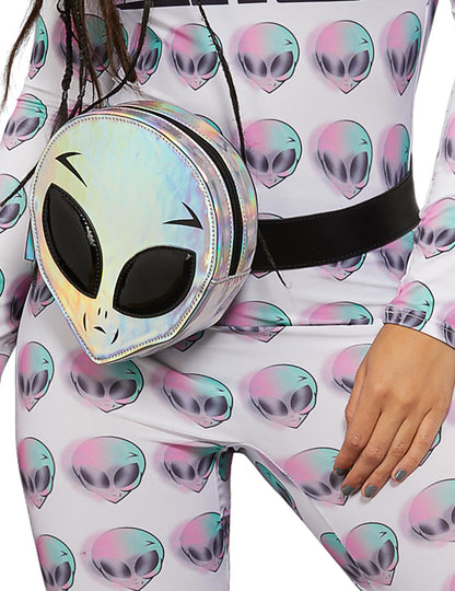 Ledvinka s holografickou hlavou mimozemšťana