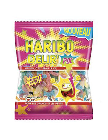 Sáček cukrovinek Haribo Delir' - 120 g.